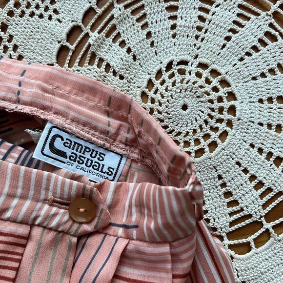 Vintage Plaid Pleated Campus Casuals Of California MIDI Skirt - Picture 14 of 14